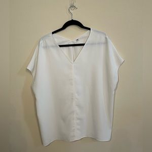 Uniqlo Women's White Blouse